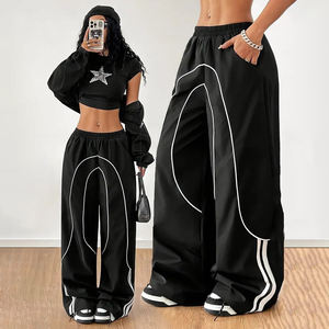 Stylish <b>Women</b> Clothing Fleece Crop Top Hoodie Jogger 2 Piece Tracksuit Pants Set Premium Quality Screen Printed Ladies Sweatsuit - Product Image 2