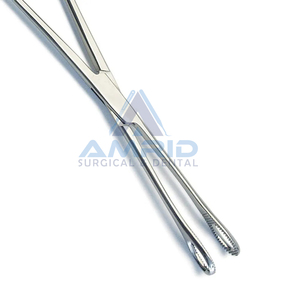Pinzas de Esponja Foerster Rectas Dentadas, Instrumentos Quirúrgicos Veterinarios - Product Image 3