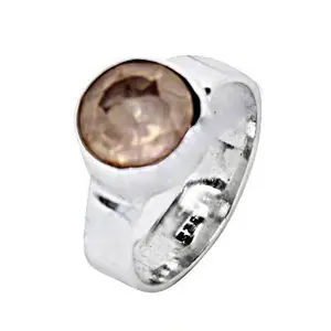 Anillo de Moda de Plata 925 Chapado en Oro Rosa con Moissanita para Mujer - Product Image 1
