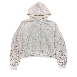 Sweat à capuche en coton surdimensionné pour homme avec strass, style streetwear, nouvelle conception de MOVATEXTILES, personnalisable - Product Image 4