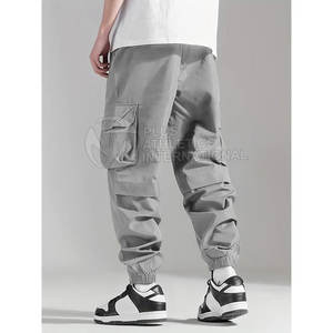 Pantalones de hombre de estilo callejero con estampados artísticos y ajuste holgado para Trend Wear Street Fashion Men Pantalones - Product Image 6