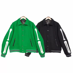 Vente en gros veste universitaire personnalisée OEM veste Letterman vêtements de sport fournisseur en usine pour hommes femmes jeunes école collège - Product Image 3
