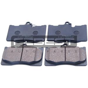 Set di pastiglie freno anteriori FEBEST (0101-GSE22F) - Product Image 1