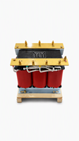 Transformateur triphasé sec abaisseur de tension 380V vers 130V 50Hz Dyn11 à câblage flexible pour panneau d'automatisation