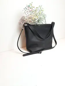Bolso tipo cubo de cuero Pu de lujo, monedero de moda ligero para mujeres y niñas, Bolso tipo cubo de cuero con cordón clásico - Product Image 4