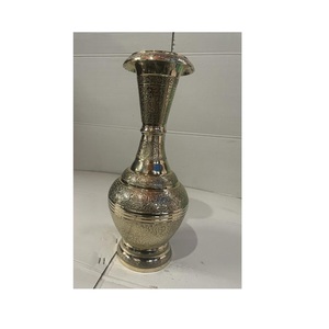 Florero de latón de alta calidad al por mayor para la decoración casera florero de metal superventas hecho la India - Product Image 6