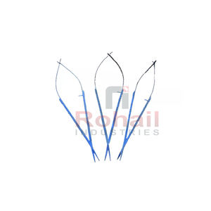 Ciseaux ophtalmiques de printemps 12.5cm titane Instruments chirurgicaux ophtalmiques capsule Vannas ciseaux chirurgicaux Sp - Product Image 5