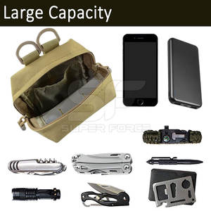 Tactical Utility Bag with Reinforced Stitching and Quick Access Front Pocket Lightweight Tactical Utility Bag - Product Image 4