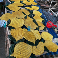 Napperon citron rotin tissé à la main décoratif en forme de fruit tapis de Table écologique en osier naturel décor de Table à manger Vietnam