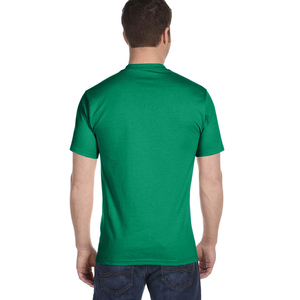 Mans 100% Ringspun algodón Camisetas cuello redondo manga corta con 100% algodón peinado camiseta personalizada - Product Image 3