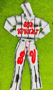 Chándales Casuales Estampados para Hombre, Corte Regular, Transpirables, de Secado Rápido, 100% Algodón, con Capucha, para Invierno - Product Image 3
