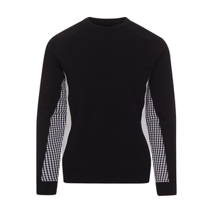 เสื้อสเวตเชิ้ตผู้ชายคุณภาพสูงสำหรับฤดูหนาว ทรงปกติ คอกลม ผ้าฟลีซ สีพื้น 100% ผ้าฝ้าย กันน้ำ เป็นมิตรกับสิ่งแวดล้อม ขายส่ง - Product Image 1