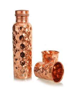 Botella de Cobre con Logotipo Personalizado, Botella de Cobre de Lujo de 650 ml, Eleva la Hidratación con Elegancia, Vaso de Acero Inoxidable - Product Image 1