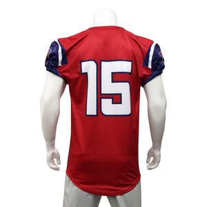 2024 pas cher chemises de football américain hauts brodés maillots de football américain en gros maillot de football américain - Product Image 3