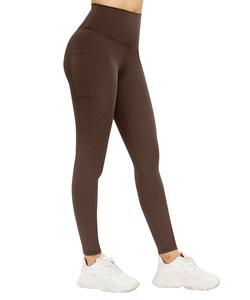 Leggings de yoga atléticos para mujer, pantalones de compresión de cintura alta con soporte para la barriga para el gimnasio y la comodidad para correr - Product Image 2