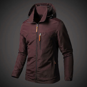 Veste super imperméable à capuche à 3 couches Vestes pour hommes Veste de voile de pêche en mer Veste coupe-vent pour hommes Vestes coupe-vent pour hommes - Product Image 6