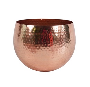 Ensemble de 3 seaux décoratifs faits à la main en métal avec forme et taille personnalisées à très bon prix - Product Image 6