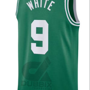 Maillot de basket-ball de Boston 2024-25, logo personnalisé cousu de haute qualité, 100% polyester respirant, uniforme d'équipe 3D pour la saison d'hiver - Product Image 1