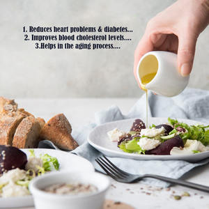 Aceite de oliva puro 100% más vendido, aceite esencial prensado en frío de grado alimenticio para el cuidado del cabello y la piel con semillas - Product Image 3