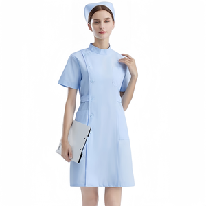 2025 dernière conception uniforme de logo personnalisé de gommages d'infirmière à la mode pour la pharmacie médicale - Product Image 2