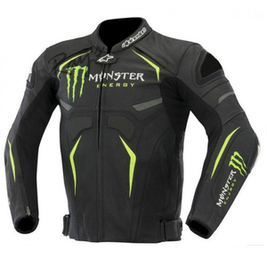 Veste en cuir formelle de haute qualité avec col montant, imperméable et adaptée à un usage professionnel - Product Image 3