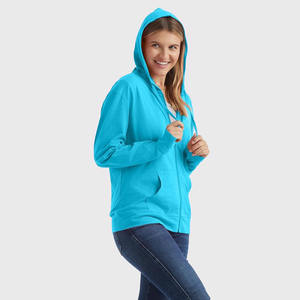 Ladies Sexy Hoodie Women's Hoodies & <b>Sweatshirts</b> Long <b>Sleeve</b> Custom Logo Print 100% Cotton Hoodie For Women - Product Image 3