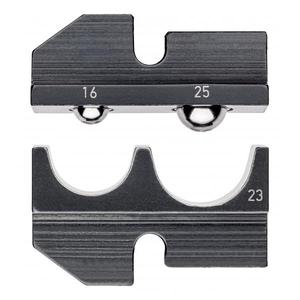 Matrices de sertissage Knipex pour bornes non isolées et connecteurs de câbles - Product Image 1