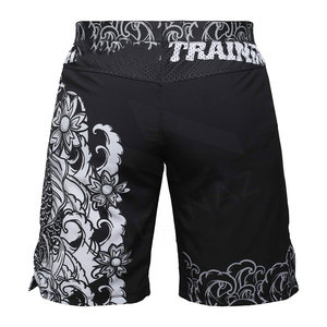 Shorts de MMA de qualité, tissu extensible, impression numérique de haute qualité, unisexe, 100% coton, impression de logo personnalisée - Product Image 3