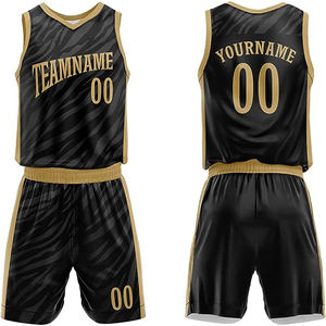 Uniforme de baloncesto unisex profesional personalizado, uniforme de baloncesto de árbitro transpirable de talla grande - Product Image 6