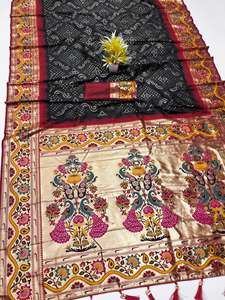 ชุดผ้าไหมอินเดียส่าหรี - Product Image 2