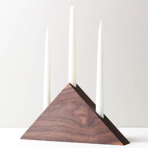 Accessoire d'éclairage pour hôtel Bougeoir en bois Bougeoir en bois de qualité créative et support à prix abordable - Product Image 3