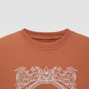 Nouveautés Sweat-shirts décontractés pour femmes en marron avec logo personnalisé, chauds pour l'hiver, style streetwear, écologiques, vêtements d'extérieur pour femmes - Product Image 4