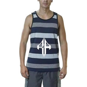 Débardeurs à sublimation en coton doux pour hommes respirants de qualité supérieure avec meilleur nouveau design 100% coton pour hommes - Product Image 1
