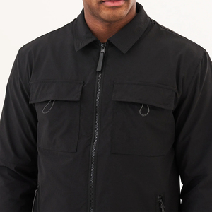 Haute Qualité Streetwear Vêtement Zipper Tech Formation Jogger Survêtement Polyester Coupe-Vent Nylon Cargo Survêtement Ensemble Hommes - Product Image 4