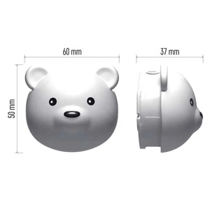 <span class=keywords><strong>Lampe</strong></span> <span class=keywords><strong>frontale</strong></span> LED rechargeable pour enfants 80lm 7m Li-Pol 500mAh Ours - Product Image 3