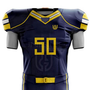 Uniforme de fútbol americano de poliéster 100% Diseña tu propio uniforme de fútbol americano en Moq bajo - Product Image 3