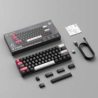 Teclado Mecánico RGB 60% OEM Personalizado ONIKUMA MT605, Teclado Inalámbrico Tri-Modo para Juegos, Fabricante para Marca de Etiqueta Privada
