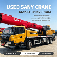SANY STC250 Truck Crane 25 Ton Mobile Lifting Crane Mesin Weichai Baru SANY Construction Truck Mounted Crane Hoist Machinery