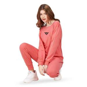 Logotipo personalizado de las señoras Jogger 2 piezas de ropa de fitness chándal Trajes Jogging Sport suit Mujeres Chándales - Product Image 6