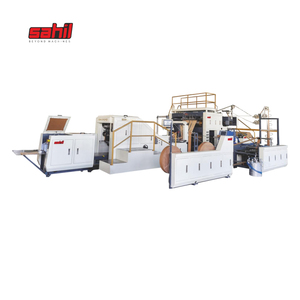 Máquina de fabricación de bolsas de papel completamente automática de fondo cuadrado al mejor precio del fabricante indio - Product Image 2