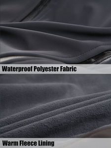 Chaqueta Softshell para Hombre al por Mayor en Venta, Diseño en Colores Brillantes, Personaliza tu Propio Logotipo, Chaqueta Softshell para Hombre en Venta - Product Image 6