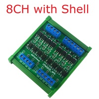 Eletechsup OPMSB08 5A, Placa Amplificadora de Señal PLC, Tubo MOS NPN PNP, Convertidor de Nivel Lógico Digital IO, CC 3.3V 5V 12V 24V