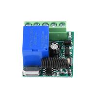 433 Mhz universel porte télécommande interrupteur DC 12V 10A relais récepteur Mini Module télécommande pour porte LED porte de Garage