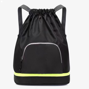 Mochila Deportiva de Lona con Logotipo Personalizado de Fábrica Popular, Ecológica, Capacidad de 30-40L, Uso en Exteriores, Cordón Negro, Multicolor - Product Image 5