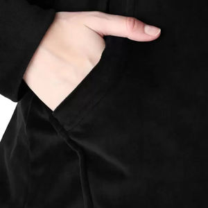 Ensemble de survêtement en molleton pour femmes, style streetwear, à capuche, 100% coton, pour l'automne, usage quotidien, service OEM personnalisé, costume décontracté uni - Product Image 5