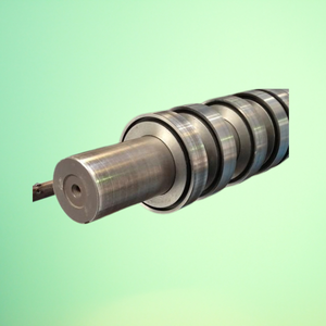 Rouleaux industriels MS de liège en acier doux Rouleaux résistants pour l'impression Utilisation de la machine de stratification d'emballage - Product Image 1