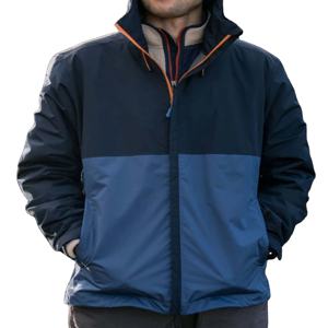 Chaqueta cortavientos resistente al agua OEM personalizada para hombre, suave y cómoda, perfecta para usar durante todo el día - Product Image 1