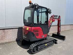 Mini excavadora Yanmar SV22, excavadora hidráulica compacta de 2,2 toneladas, excavadora de orugas oscilante de cola cero para paisajismo de construcción - Product Image 4