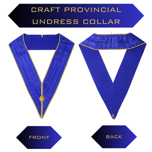 High Quality Master Masonic Regalia Embroidered Blue <b>Ribbon</b> Collar for Freemasons Made <b>Ribbon</b>/Braid/Metal Button Eco-Friendly - Product Image 2