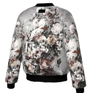 Veste bomber en toile camouflage printemps sur mesure de haute qualité, vente en gros - Product Image 3